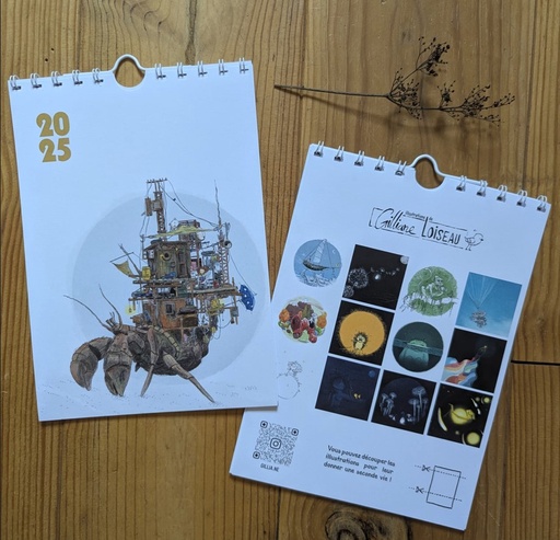 Calendrier 2025 - 15 x 21 cm